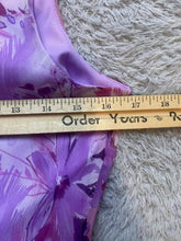 Load image into Gallery viewer, Meghan Matthews Dress Womens 8 Medium Purple Floral Boho Peasant Maxi Whimsical
