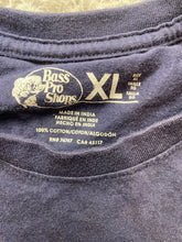 Load image into Gallery viewer, Bass Pro Shops Shirt Adult Extra Large Navy Drop Deer Drink Beer Hunting Mens
