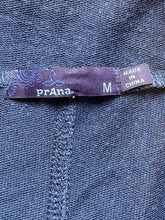 Load image into Gallery viewer, Prana Shirt Womens Medium Blue Funnel Hoodie Oversized Pockets Pullover Ladies
