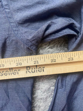 Load image into Gallery viewer, John Varvatos Shirt Adult Medium Steel Blue Button Up Chambray Casual USA Mens
