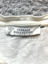 Load image into Gallery viewer, Gianni Versace Shirt Womens 2XL XXL Ivory Oversized Medusa Collection Ladies

