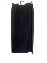 Load image into Gallery viewer, Career Essentials Skirt Womens 10 (29.4x34) Black Pencil Straight Midi  Wool NWT
