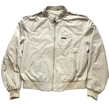 Load image into Gallery viewer, Vintage Members Only Jacket Adult 46L Taupe Full Zip Bomber Outdoor Racer Mens
