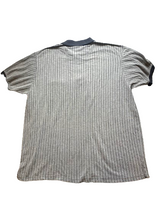 Load image into Gallery viewer, Penguin Munsingwear Shirt Adult 2XL Gray Pique Striped Casual Golf Polo Mens
