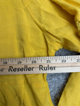 Load image into Gallery viewer, Umgee USA Shirt Womens Large Gold Crochet Lace Trim Boho Peplum Blouse Oversized
