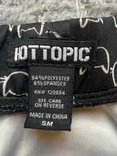 Load image into Gallery viewer, Hot Topic Skirt Womens Small (27x216) Black Cat AOP Halloween Gothcore Spandex
