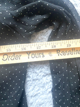 Load image into Gallery viewer, Zara Basic Shirt Womens Small Black Mini Polkadots Bow Sheer Blouse Casual Lady
