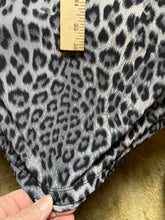 Load image into Gallery viewer, Susan Graver Dress Womens Extra Large Black Gray Leopard Sweater Rib Knit Ladies
