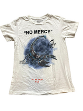 Load image into Gallery viewer, Scorpion Shirt Adult Medium White No Mercy All We Trust is us Reason Mens

