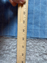 Load image into Gallery viewer, Umgee Overalls Womens Large Jumper Dress Denim Pinstriped Side Zip Pocket Ladies
