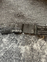 Load image into Gallery viewer, Prana Sweatshirt Womens Small Charcoal Gray Cardigan Hoodie Graceful Wrap Ladies

