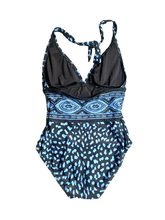 Load image into Gallery viewer, Michael Kors One Piece Swimsuit Womens 4 Black Cruise 2020 Halter Swimwear NWT
