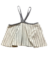 Load image into Gallery viewer, Anthropologie Shirt Womens Large Postmark Jenna Dotted Swing Halter Boho Flowy
