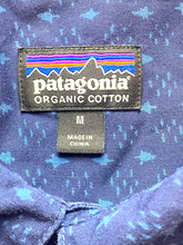 Load image into Gallery viewer, Patagonia Shirt Adult Medium Navy Blue Greyphin Button Up Organic Casual Mens
