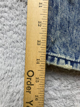 Load image into Gallery viewer, Trillnation Shorts Adult 34x14 Blue Denim Distressed Punk Acid Wash Jean Mens
