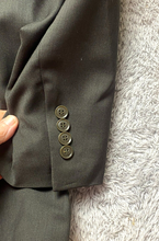 Load image into Gallery viewer, Andrew Fezza Suit Coat Mens 48L Greenish Gray Worsted Wool Sport Blazer
