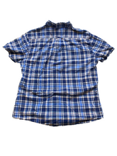 Load image into Gallery viewer, IZOD Shirt Adult Extra Large Blue Saltwater Relaxed Classics Button Up Mens
