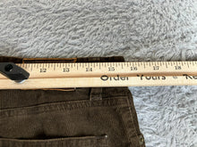 Load image into Gallery viewer, Lauren Ralph Lauren Pants Womens 8 (31x25.8) Brown Straight Leg Corduroy Stretch

