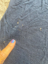 Load image into Gallery viewer, VANS Shirt Adult Large Navy Blue Mens Classic Fit Atlanta Skateboarding Mens
