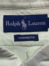 Load image into Gallery viewer, Ralph Lauren Shirt Adult 17 34/35 Keylime Green Flesh Pony Yarmouth Dress Mens
