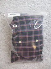 Load image into Gallery viewer, Ralph Lauren Shirt Adult 2LT Tall Black Purple Button Up Blake Casual 2 Ply Mens
