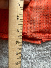 Load image into Gallery viewer, Panhandle Shirt Adult Large Coral Western Style Pearl Snaps Cuffs Contrast Mens
