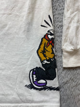 Load image into Gallery viewer, REAL Shirt Adult Medium White Wash When Dry Skateboard Streetwear Comix Mens
