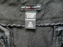 Load image into Gallery viewer, New York &amp; Company Pants Womens 18 Stretch Flat Front Rayon Spandex Petite Lady
