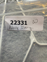 Load image into Gallery viewer, Lauren Ralph Lauren Shirt Womens Extra Large Navy Ivory Stripes Buttons Blouse
