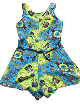 Load image into Gallery viewer, Body Glove Romper Womens Medium Green Blue Mermaidcore Seashellcore Oceanic Lady
