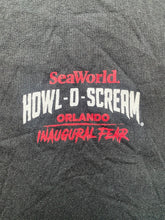 Load image into Gallery viewer, Howl O Scream Shirt Adult 5XL Horror Sirens Call Orlando SeaWorld Fear Halloween
