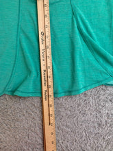 Load image into Gallery viewer, Lululemon Shirt Womens 2XS XXS Blue Green Run Cut Out Tank Activewear Workout
