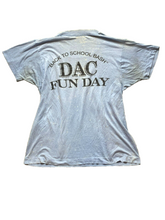Load image into Gallery viewer, Vintage DAC Inc Shirt Womens Medium Single Stitch Back To School Bash Fun Day
