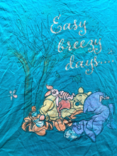 Load image into Gallery viewer, Disney Shirt Womens 2XL XXL Turquoise Winnie the Pooh &amp; Friends Easy Breezy Days
