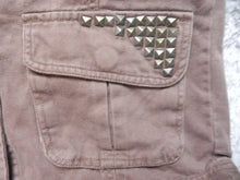 Load image into Gallery viewer, Ashley Jacket Womens Large Snap Button Studded Flap Pockets Shacket Utility Lady
