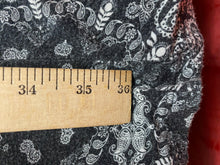 Load image into Gallery viewer, Riley &amp; James Dress Womens 2X Black White AOP Paisley Floral Boho Rayon Spandex
