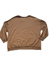 Load image into Gallery viewer, Barbie Sweatshirt Womens 2XL XXL Brown Oversized Rayon Fleece Sweater Ladies
