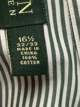 Load image into Gallery viewer, Lauren Ralph Lauren Shirt Adult 16.5 32/33 Large Button Up Casual Dress Mens

