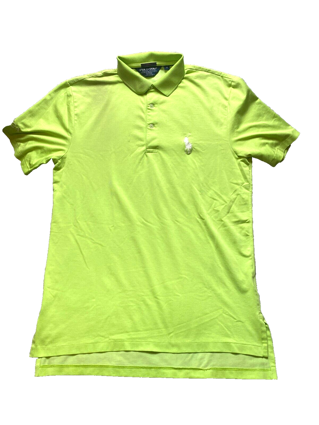 Ralph Lauren Shirt Adult Medium Performance Stretch AJGA Casual Golf Polo Mens