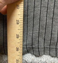 Load image into Gallery viewer, Penguin Munsingwear Shirt Adult 2XL Gray Pique Striped Casual Golf Polo Mens
