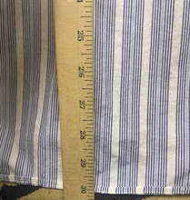 Load image into Gallery viewer, Armani Exchange Shirt Adult Large Blue Striped Button Up Casual Pocket A/X Mens
