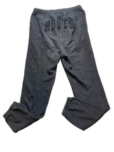 Load image into Gallery viewer, Roots Pants Womens 30x31 Black Blue Sweatpants Drawstring Jogger Patch Logo
