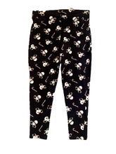 Load image into Gallery viewer, Torrid Pants Womens 1 (31x24.5) Skull Candy Cane AOP Cropped Legging Stretch
