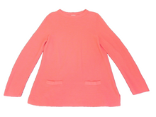 Load image into Gallery viewer, Talbots Sweater Womens Extra Large Front Pockets Tunic Knitted Outerwear Ladies
