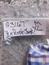 Load image into Gallery viewer, Peter Millar Long Sleeve Shirt Adult Extra Large Blue Purple Checkered Golf Mens
