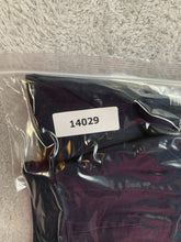 Load image into Gallery viewer, LL Bean Jeans Womens 8 (29x26) Petite Black Denim Straight Pleated Trouser Chino
