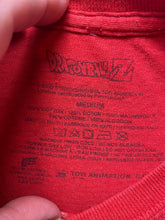 Load image into Gallery viewer, Dragon Ball Z Shirt Adult Medium Red Goku Super Saiyan 3 Anime Streetwear Mens
