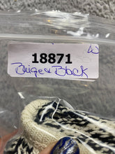 Load image into Gallery viewer, Soft Surroundings Sweater Womens Medium Beige Black Tunic Lagenlook Open Knit
