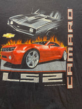 Load image into Gallery viewer, Chevrolet Camaro L52 Shirt Adult Large Black Chevy Sports Car Promo Pullover Men
