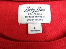 Load image into Gallery viewer, Lucky Lotus by Lucky Brand Shirt Womens Large Pink Soft Knitwear Embroidered
